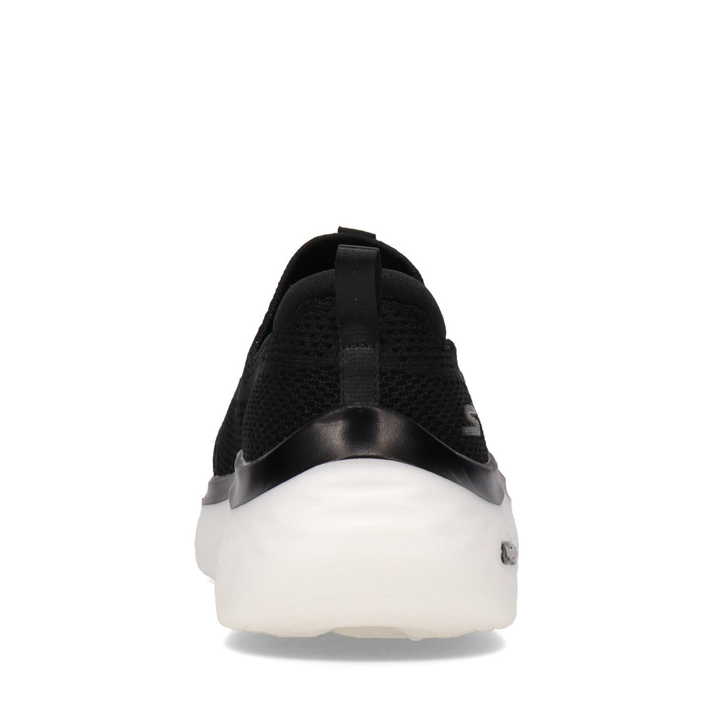 Peltz Shoes  Women's Skechers GOwalk Hyper Burst - Solar Winds Slip-On BLACK WHITE 124586-BKW