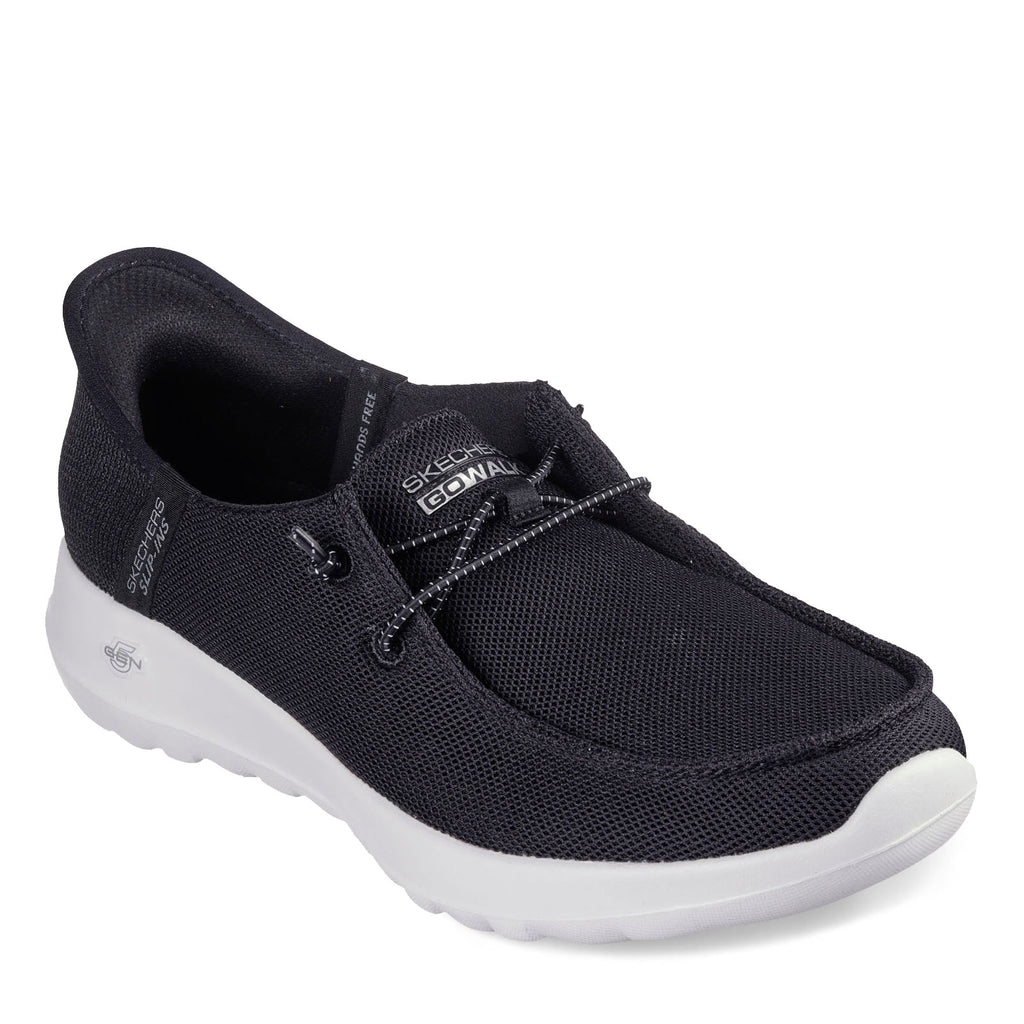Women's Skechers Slip-ins: GO WALK Joy - Idalis Sneaker BLACK  WHITE 124647-BKW