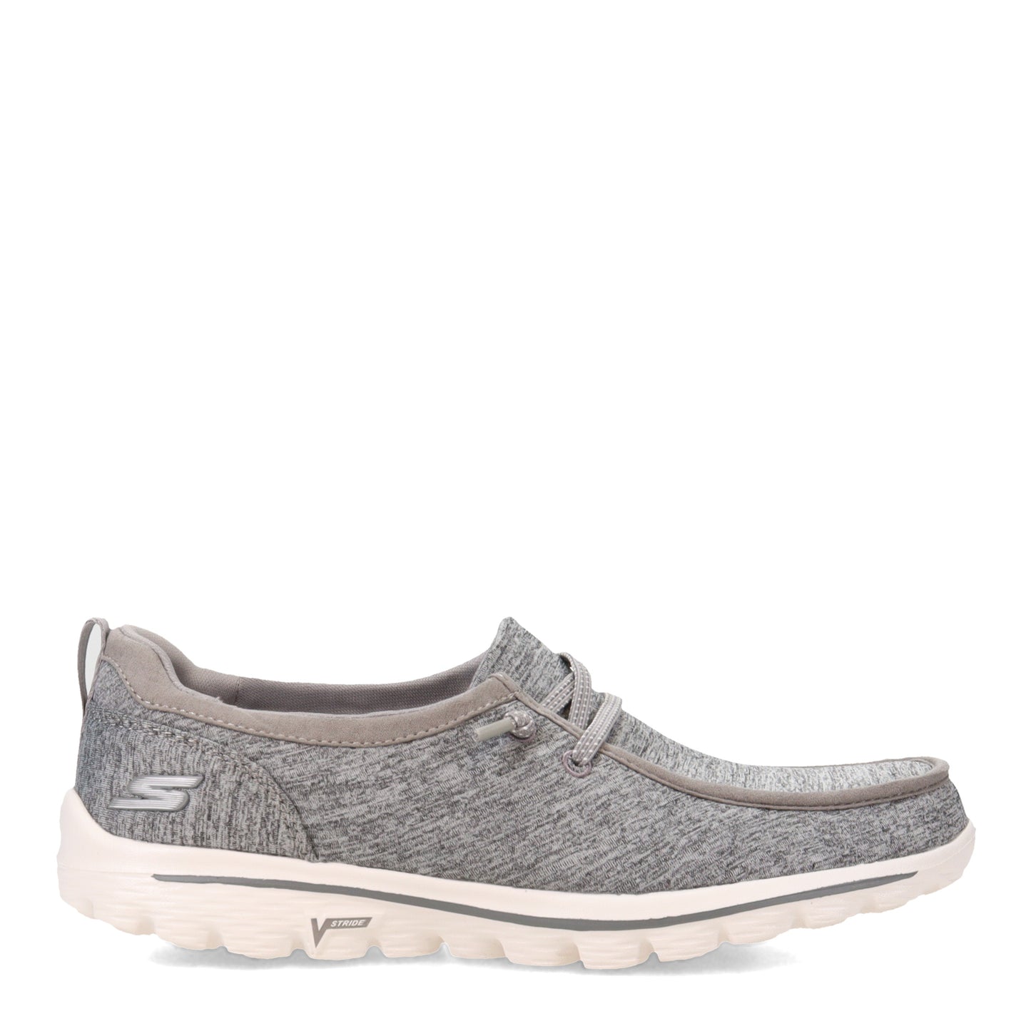 Peltz Shoes  Women's Skechers GO WALK 2 - Spring Fun Slip-On GREY 124758-GRY