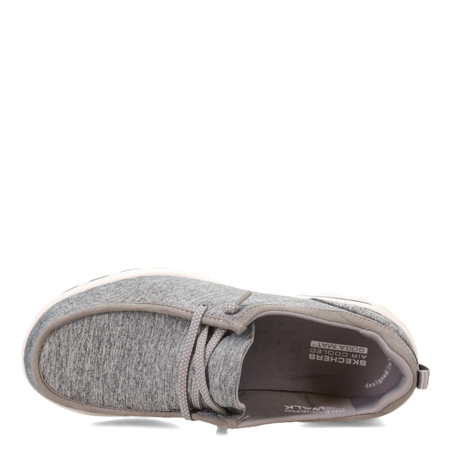 Peltz Shoes  Women's Skechers GO WALK 2 - Spring Fun Slip-On GREY 124758-GRY