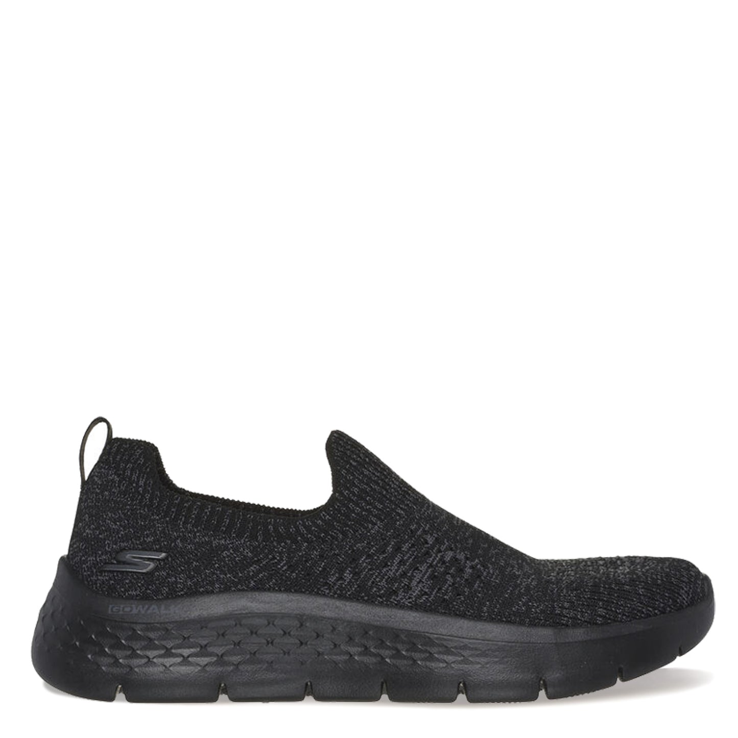 Peltz Shoes  Women’s Skechers GO WALK Flex - Sky Breeze Sneaker BLACK 124818-BBK