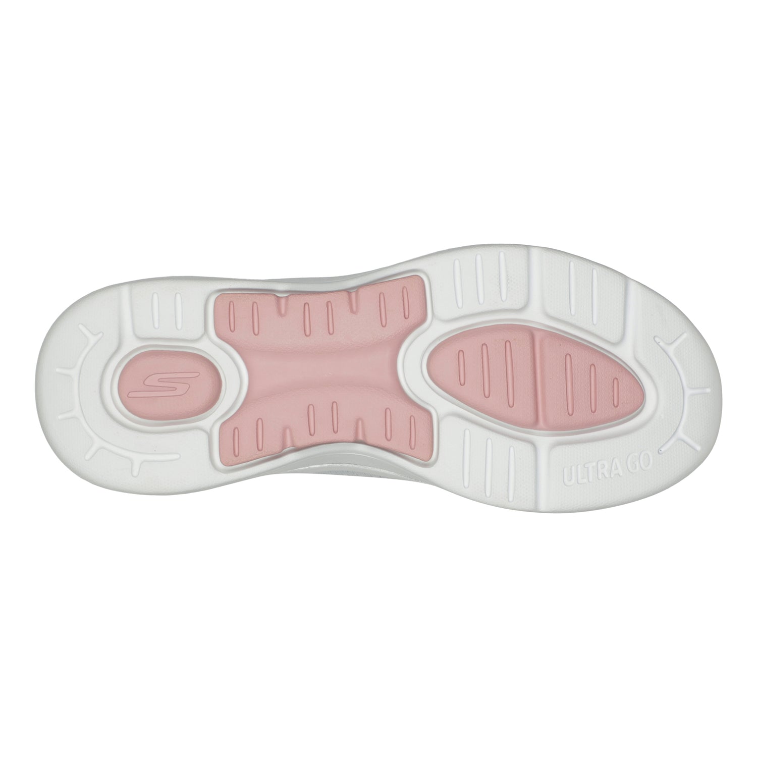 Peltz Shoes  Women's Skechers GO WALK Arch Fit - Uptown Summer Sneaker WHITE MULTI 124887-WLPK