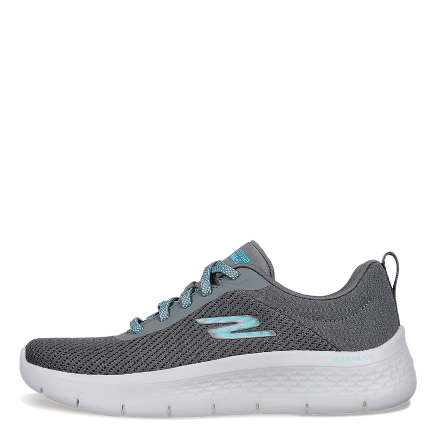 Peltz Shoes  Women's Skechers GO WALK FLEX - Alani Sneaker GREY 124952-CCTQ