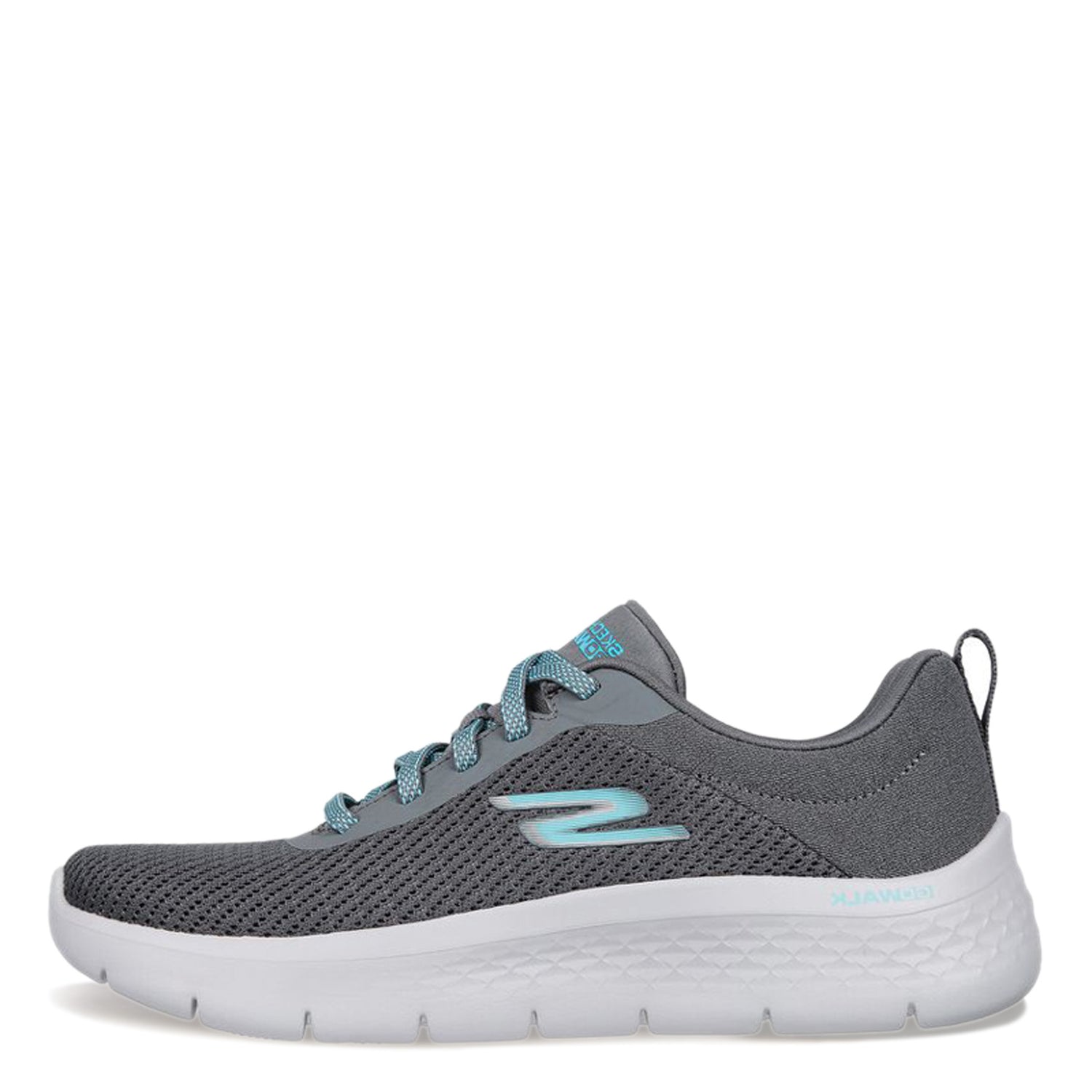 Peltz Shoes  Women's Skechers GO WALK FLEX - Alani Sneaker GREY 124952-CCTQ
