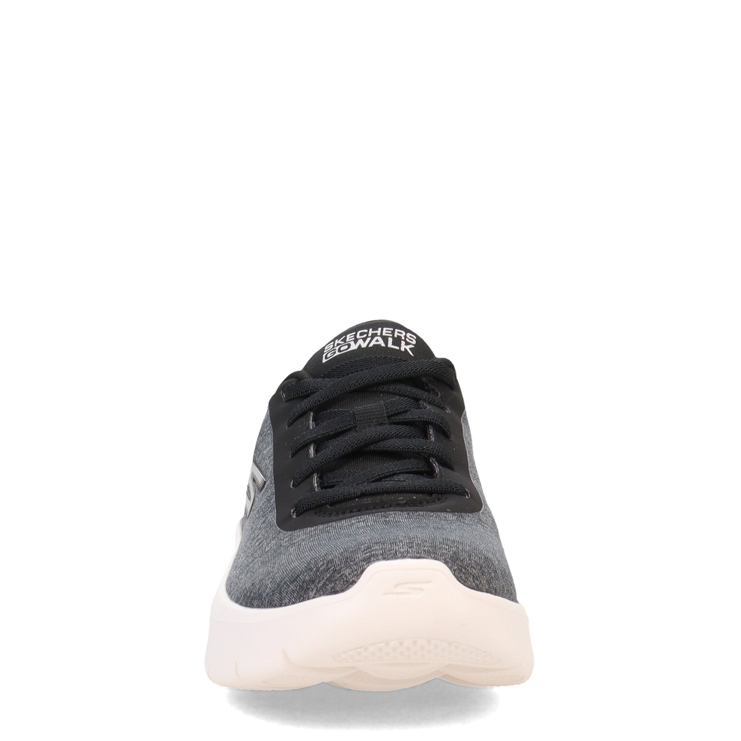 Peltz Shoes  Women's Skechers GO WALK FLEX - Dazzling Smile Sneaker BLACK 124959-BLK