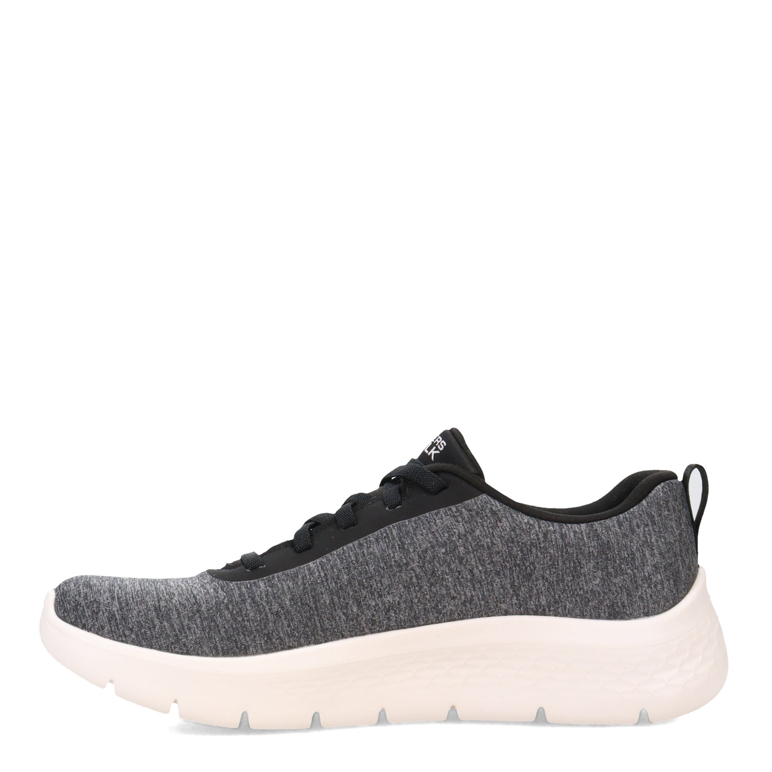 Peltz Shoes  Women's Skechers GO WALK FLEX - Dazzling Smile Sneaker BLACK 124959-BLK