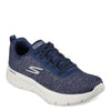 Peltz Shoes  Women's Skechers GO WALK FLEX - Dazzling Smile Sneaker NAVY 124959-NVY