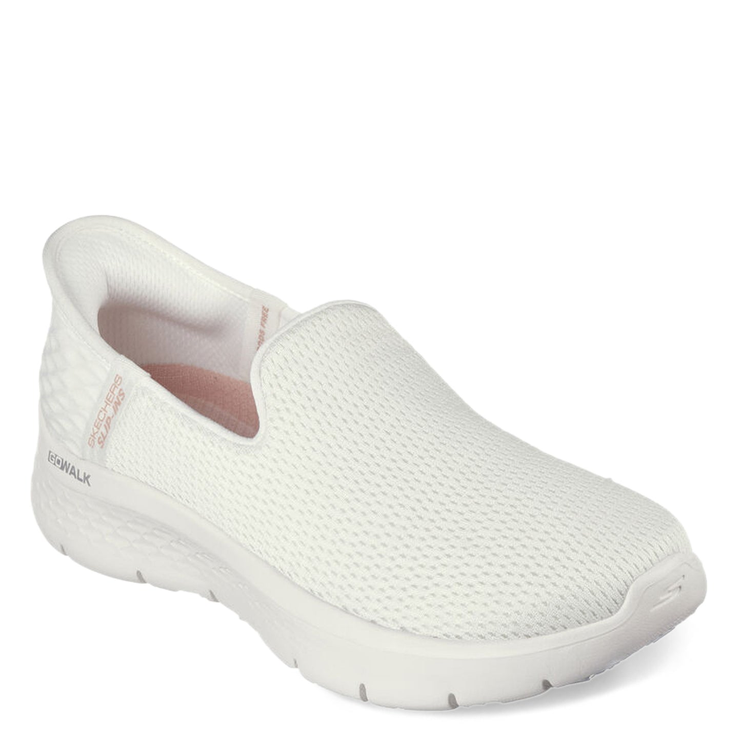 Peltz Shoes  Women's Skechers Slip-ins: GO WALK FLEX - Relish Sneaker - Wide Width OFF WHITE 124963W-OFWT