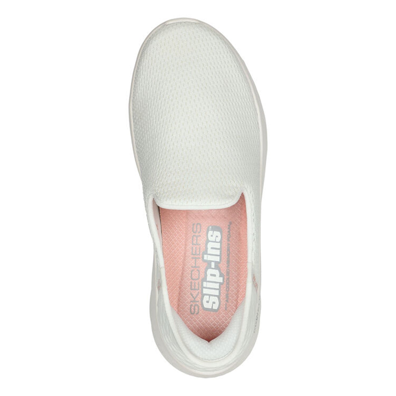 Peltz Shoes  Women's Skechers Slip-ins: GO WALK FLEX - Relish Sneaker - Wide Width OFF WHITE 124963W-OFWT