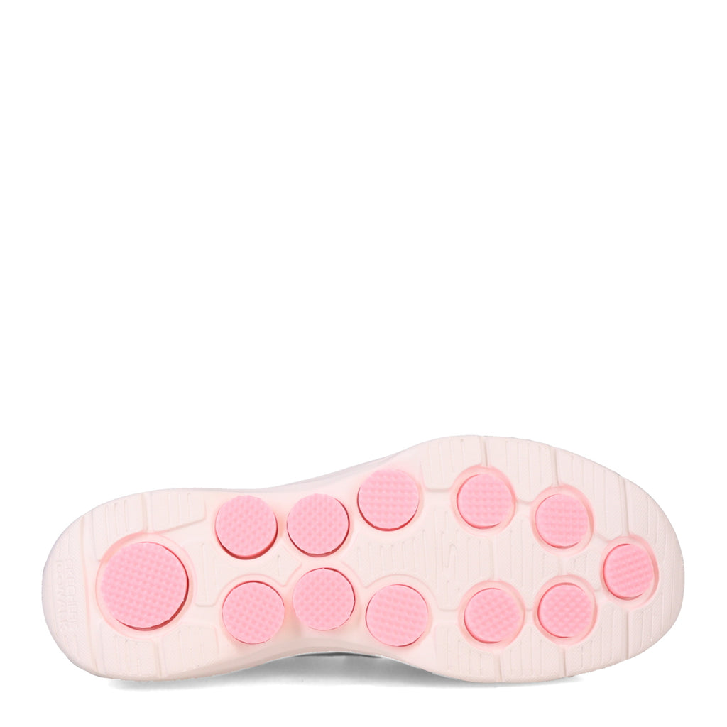 Women's Skechers GO WALK 7 - Abie Sneaker BLACK HOT PINK 125225-BKHP