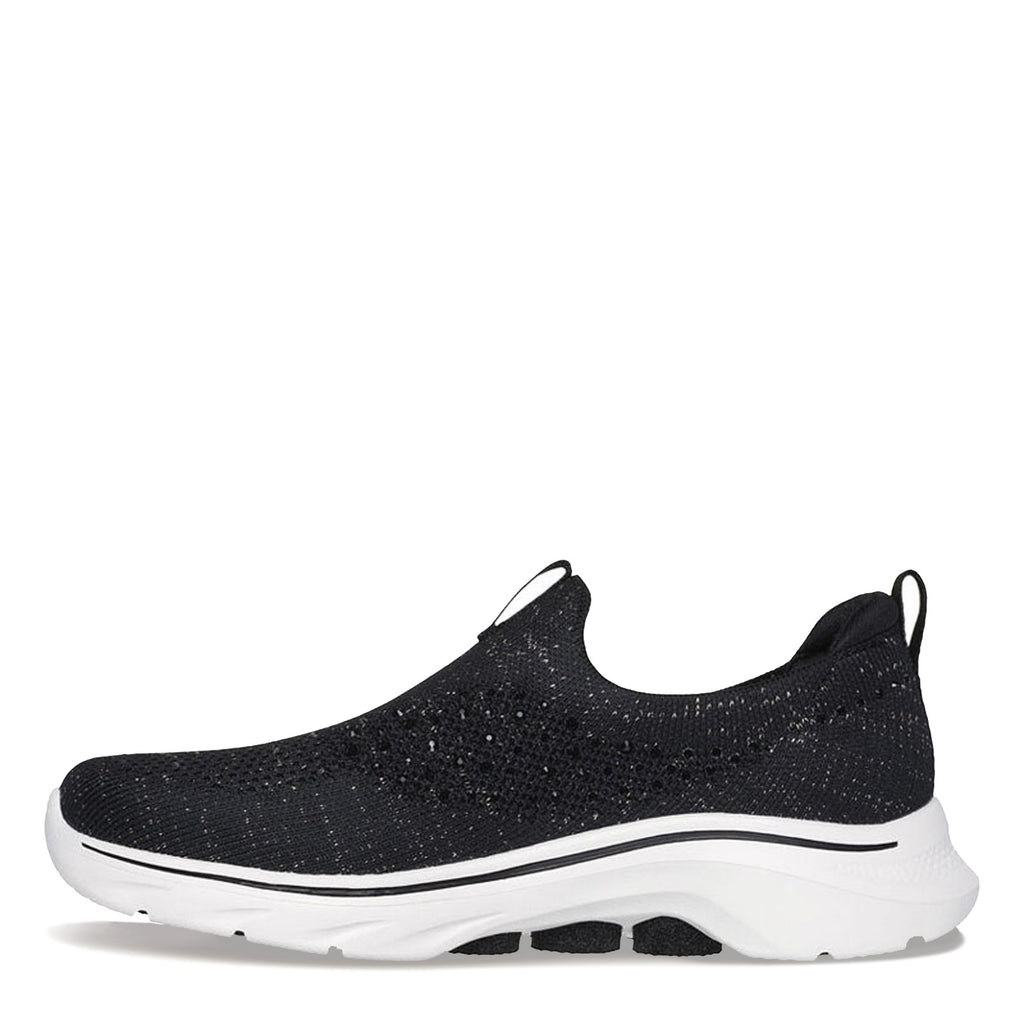 Women's Skechers GO WALK 7 - Blink Sneaker BLACK 125234-BKRG