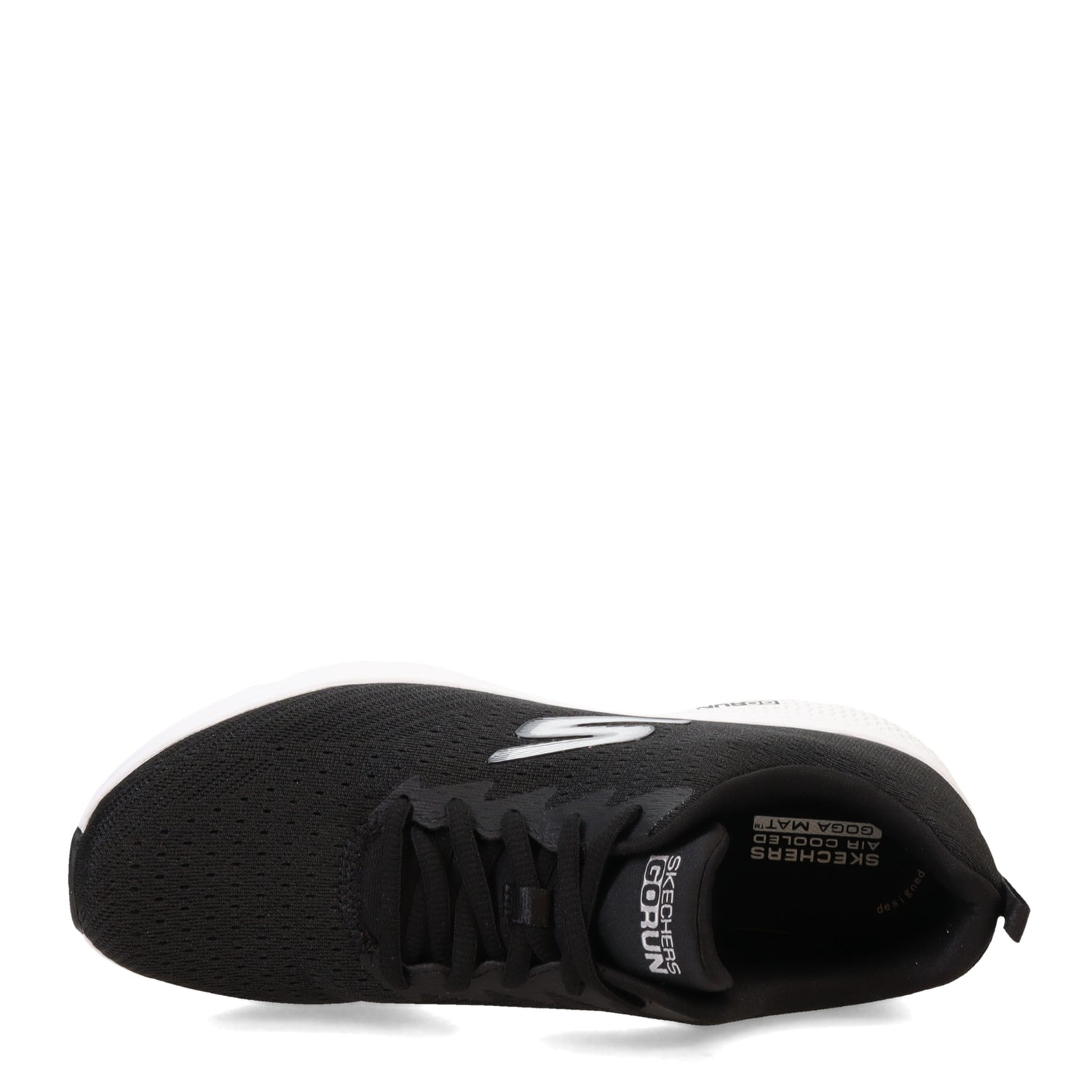 Peltz Shoes  Women's Skechers GO RUN Consistent - Energize Running Shoe BLACK WHITE 128286-BKW