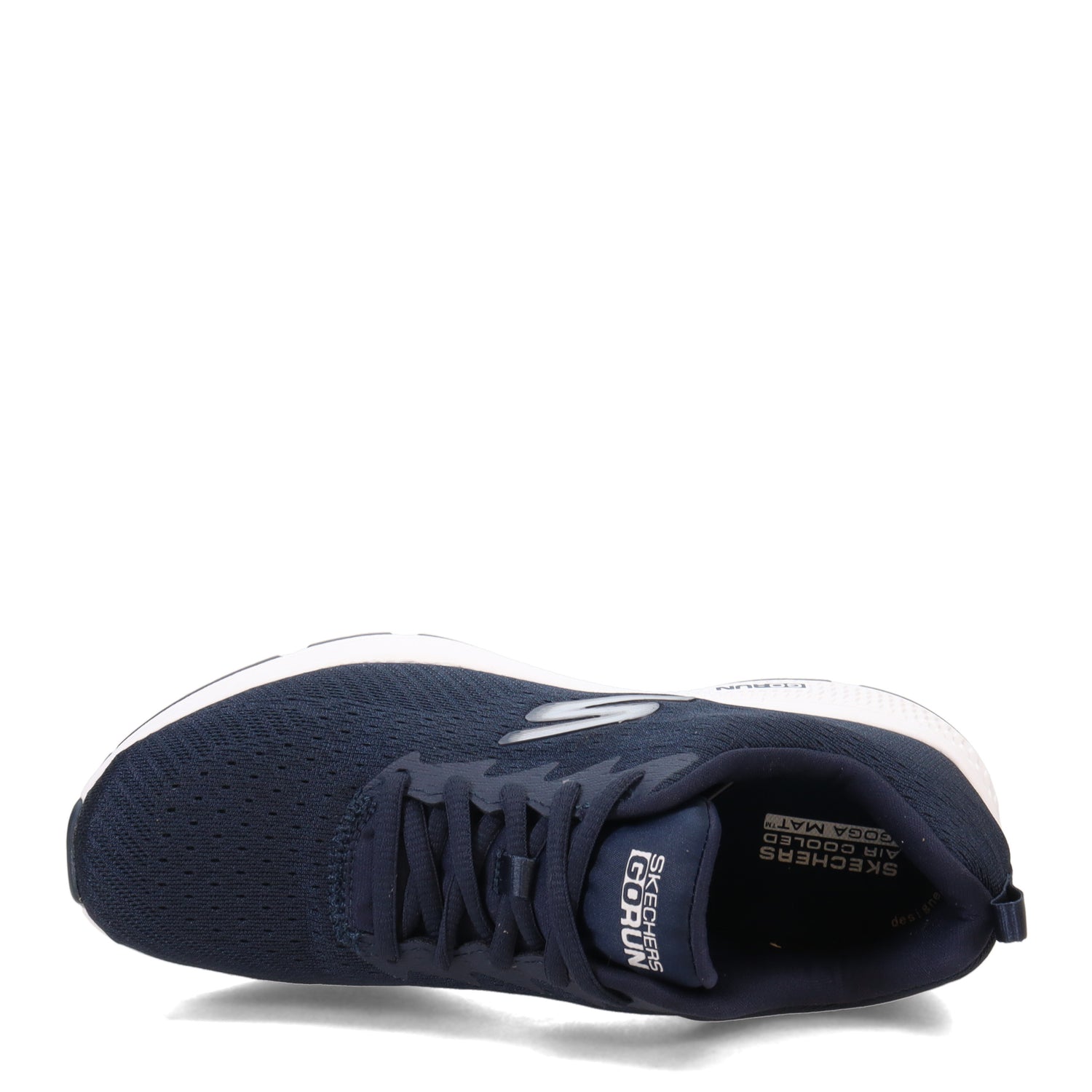 Peltz Shoes  Women's Skechers GO RUN Consistent - Energize Running Shoe NAVY WHITE SOLE 128286-NVW