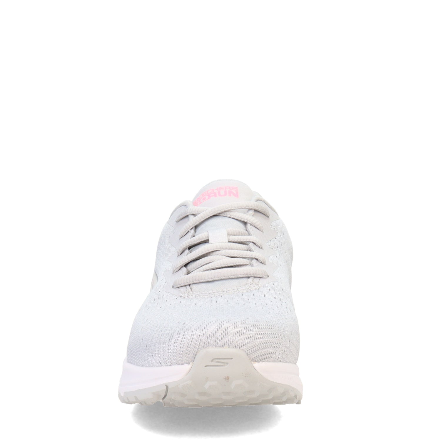 Peltz Shoes  Women's Skechers GO RUN Consistent - Energize Running Shoe - Wide Width GREY PINK 128286W-GYPK