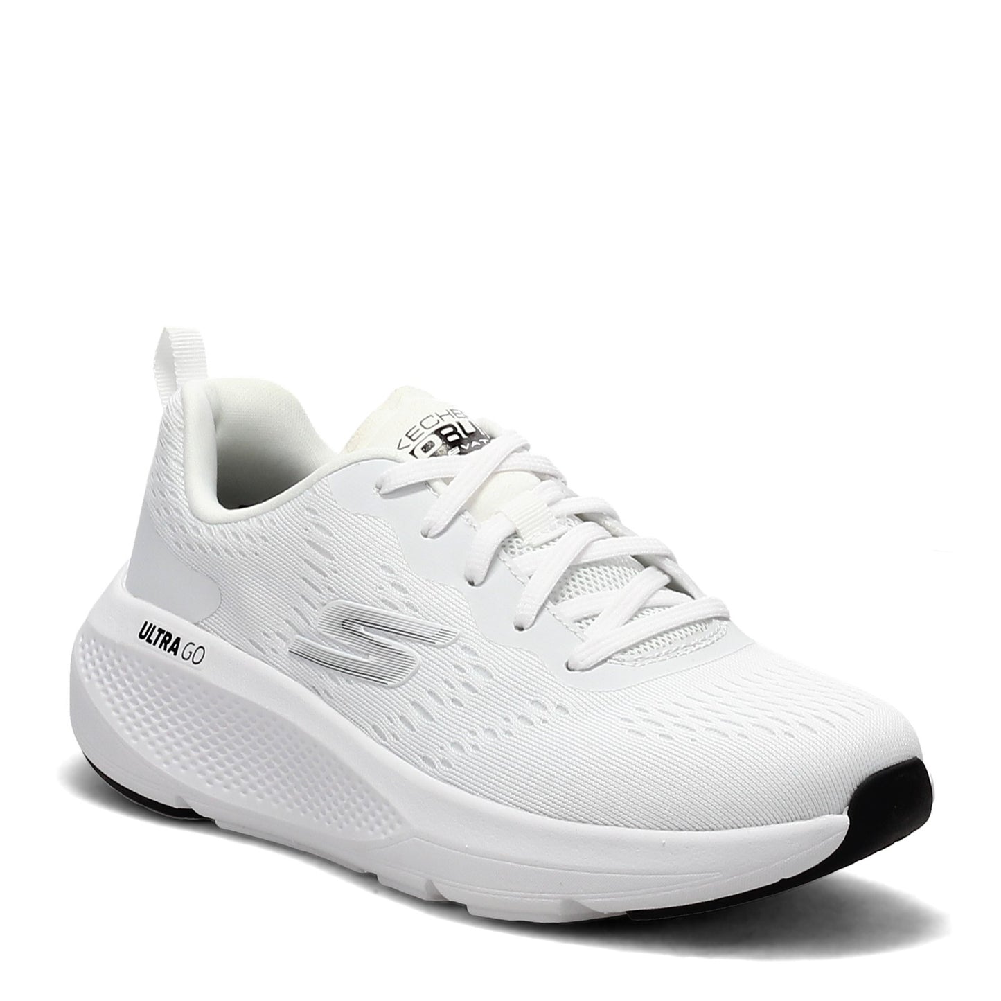 Peltz Shoes  Women's Skechers GOrun Elevate Running Shoe WHITE 128319-WHT