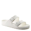 Peltz Shoes  Women's Birkenstock Arizona Essentials EVA Sandal - Narrow Width WHITE 129443 N