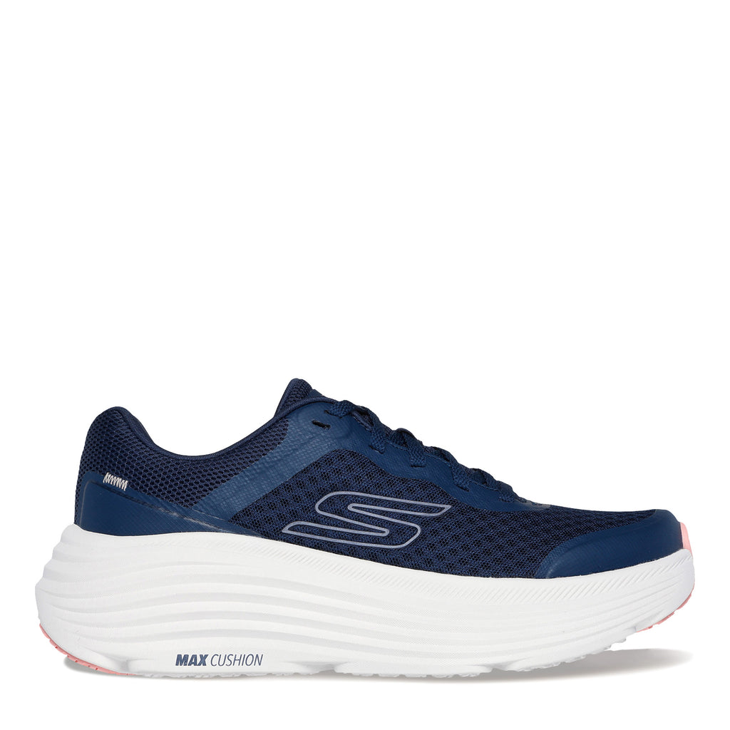 Women's Skechers Max Cushioning Endeavour Running Shoe NAVY/PINK 129470-NVPK