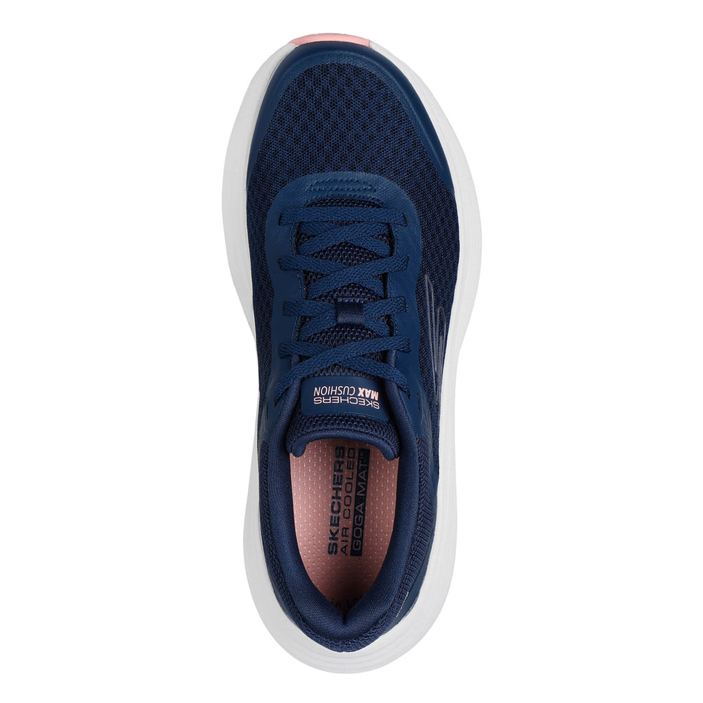 Women's Skechers Max Cushioning Endeavour Running Shoe NAVY/PINK 129470-NVPK
