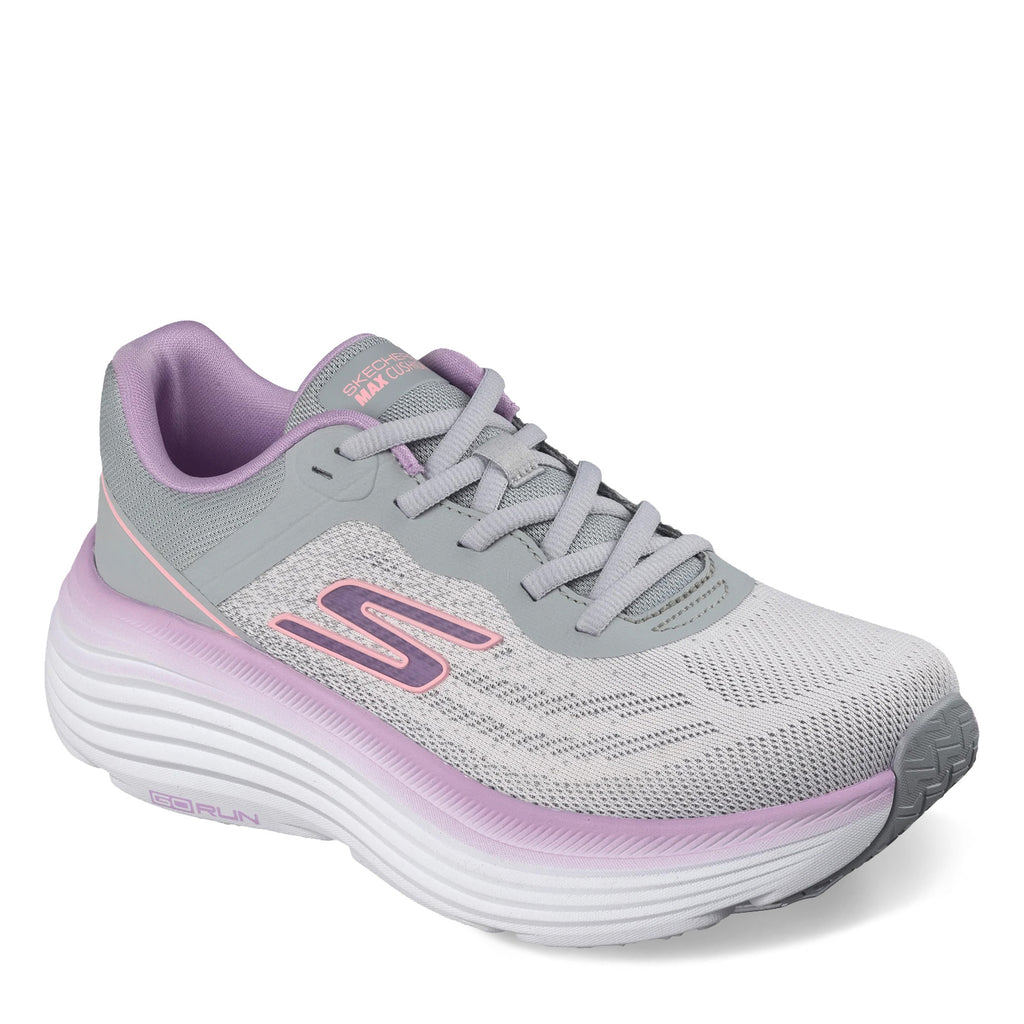 Women's Skechers Max Cushioning Endeavour - Kauska Running Shoe GREY 129485-GRY
