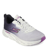 Peltz Shoes  Women's Skechers Performance GO RUN Swirl Tech Speed - Headway Running Shoe White 129497-WBK