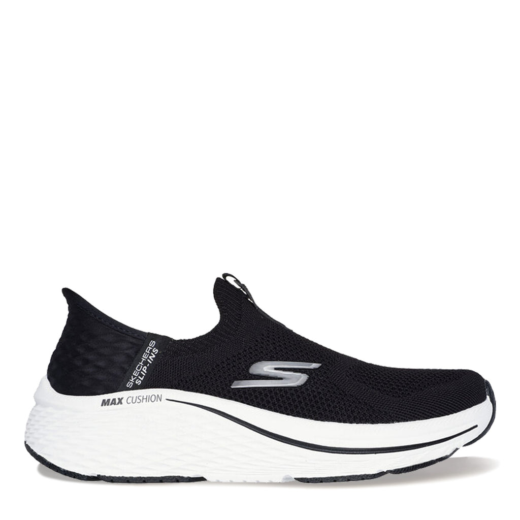 Womens Skechers Performance Max Cush Elite 2.0 Eternal Blk Casuals BLACK WHITE 129611-BKW