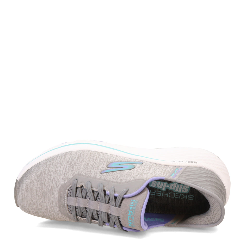 Women's Skechers Slip-ins: Max Cushioning Elite - Prevail Sneaker GRAY/BLUE 129616-GYBL