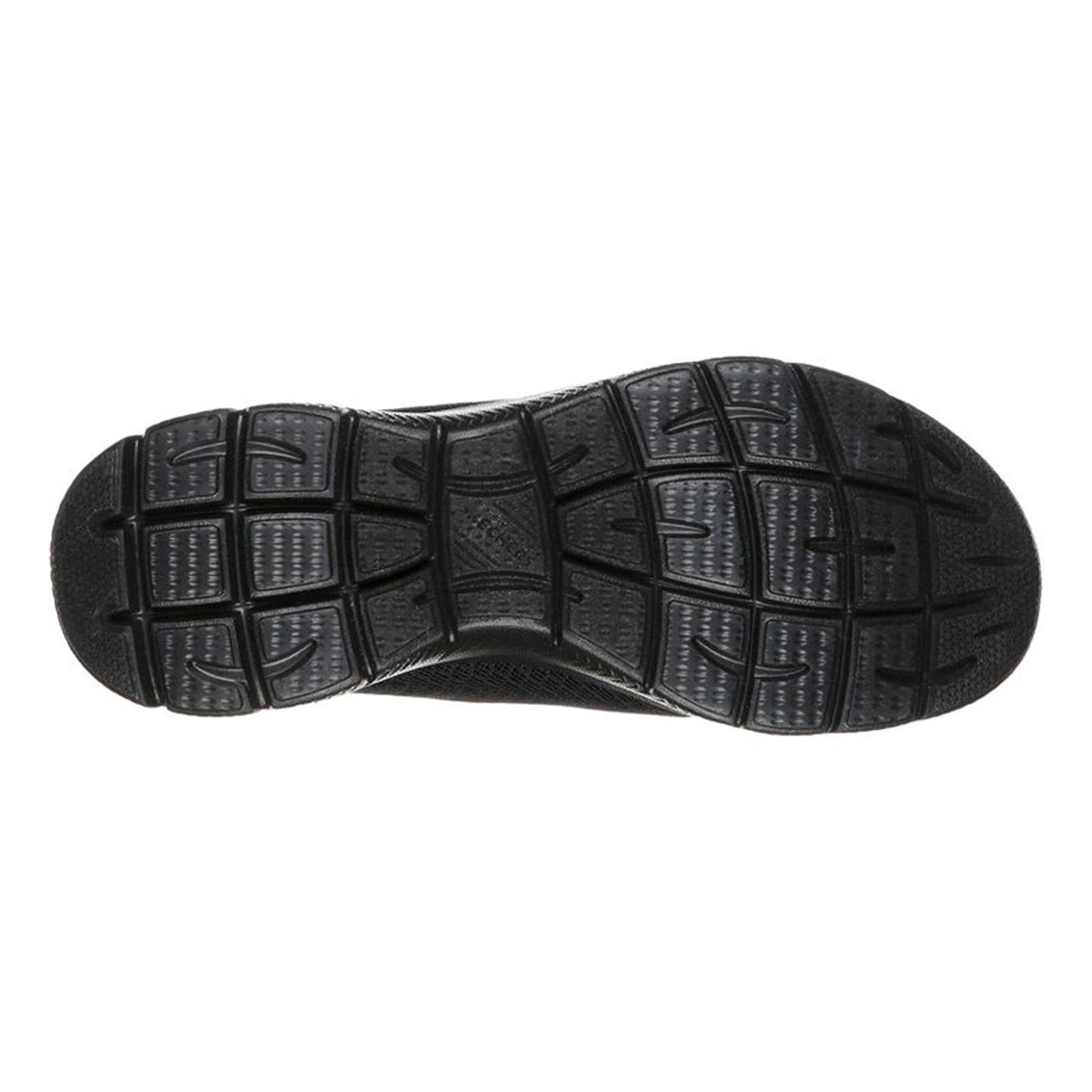Peltz Shoes  Women's Skechers Summits Slip on Sneakers BLACK 12980-BBK