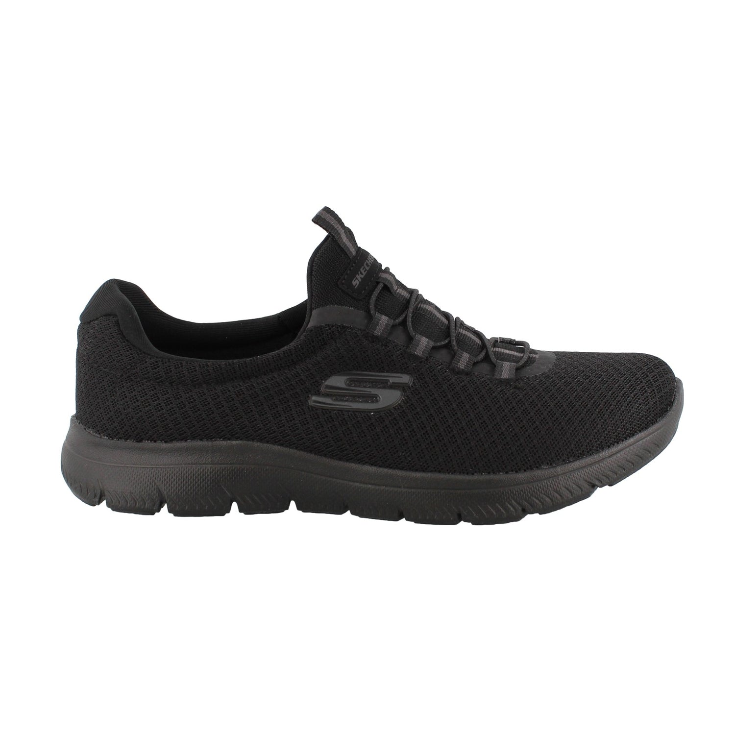 cheap black skechers