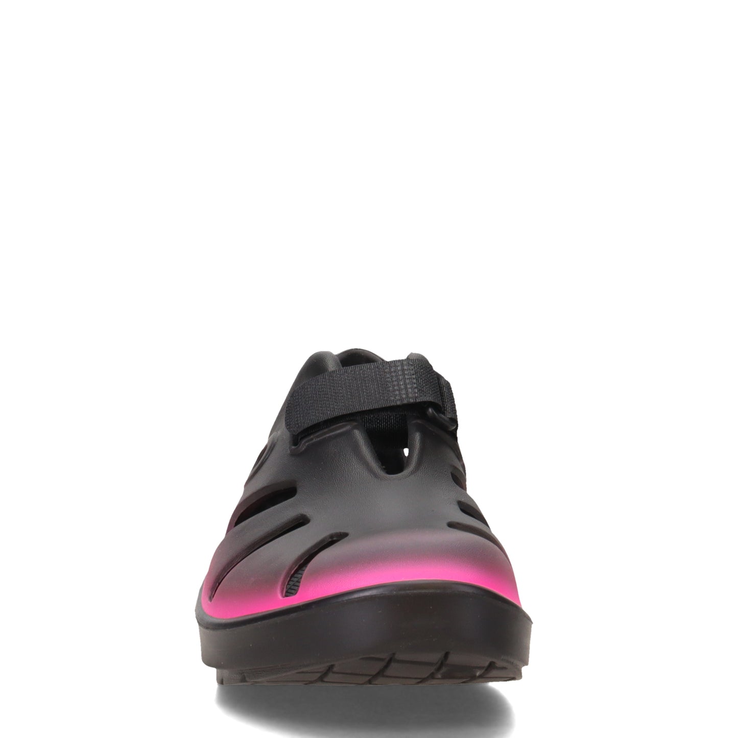 Peltz Shoes  Women's Oofos OOcandoo Slip-On Recovery Shoe PINK 1300-PINK