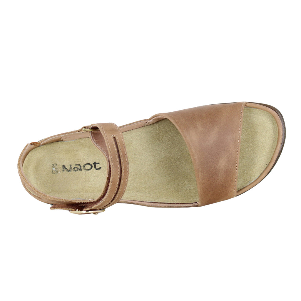 Women's Naot Nagoya Sandal LATTE 130212-SCQ