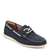 Peltz Shoes  Men's Florsheim Atlantic Boat Shoe NAVY 13367-410