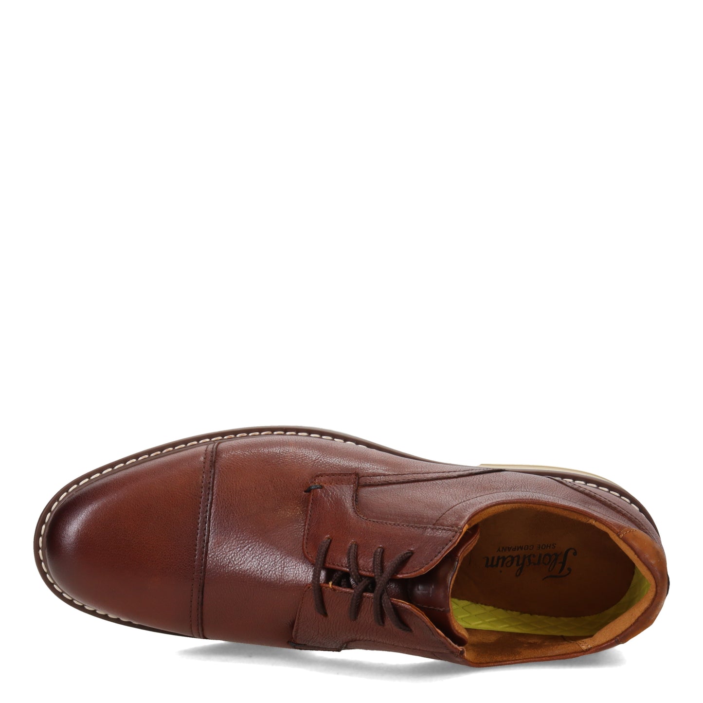 Peltz Shoes  Men's Florsheim Norwalk Cap Toe Oxford COGNAC 13368-222