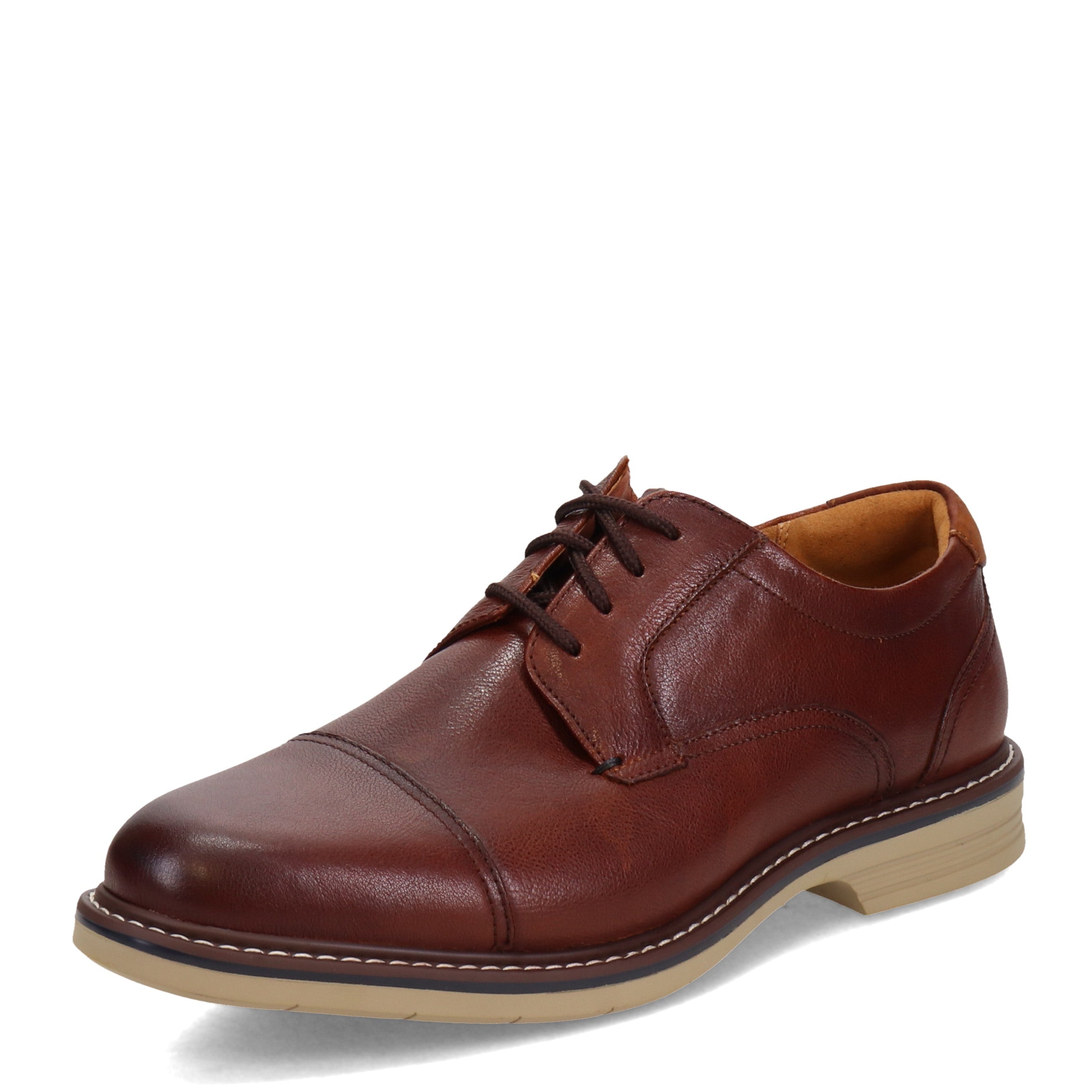 Men's Florsheim, Norwalk Cap Toe Oxford Cognac 10 M Men's Florsheim, Norwalk Cap Toe Oxford Cognac 10 M