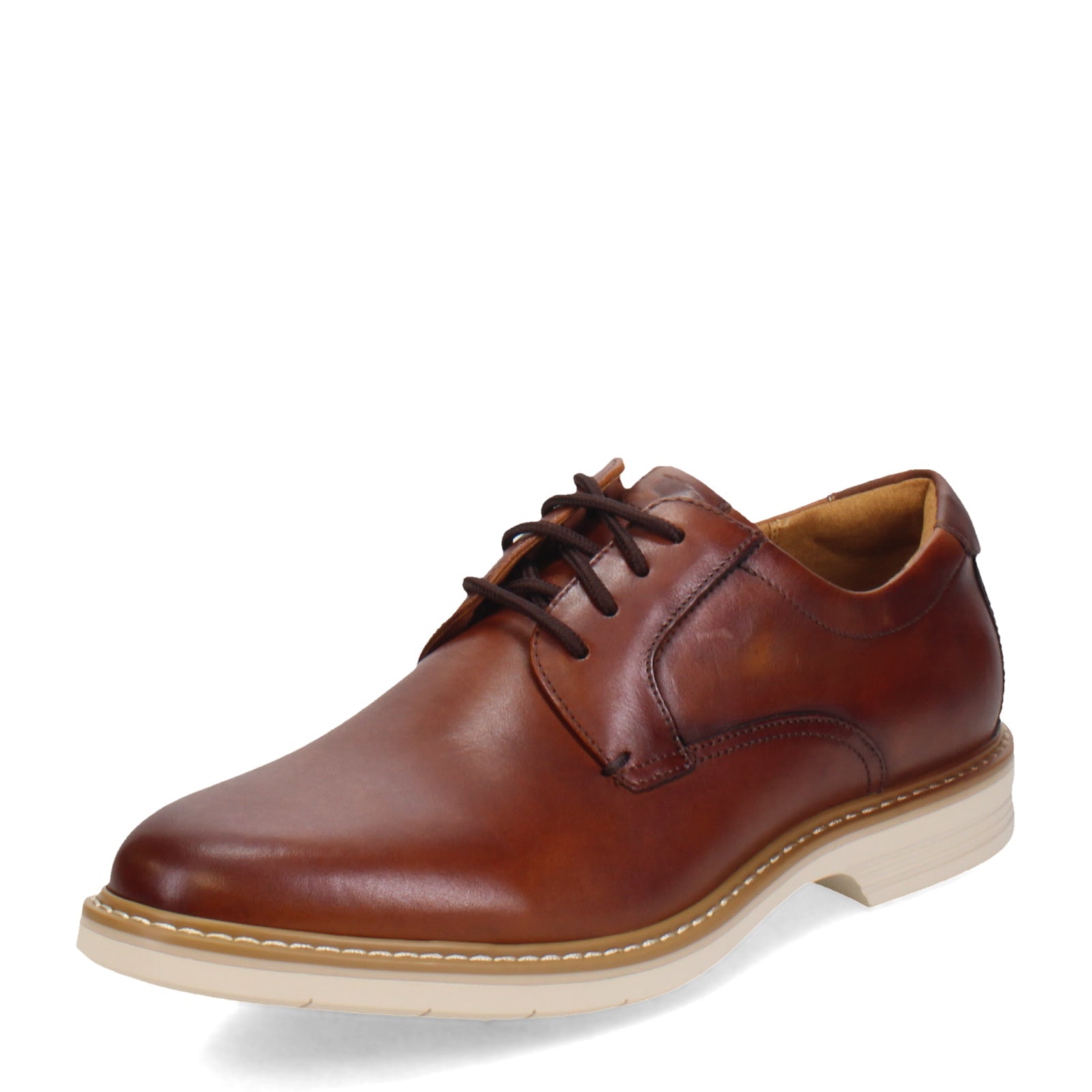Florsheim Norwalk Plain Toe Oxford 8.5 Men's Cognac Florsheim Norwalk Plain Toe Oxford 8.5 Men's Cognac