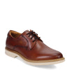 Peltz Shoes  Men's Florsheim Norwalk Plain Toe Oxford Cognac Multi 13369-229