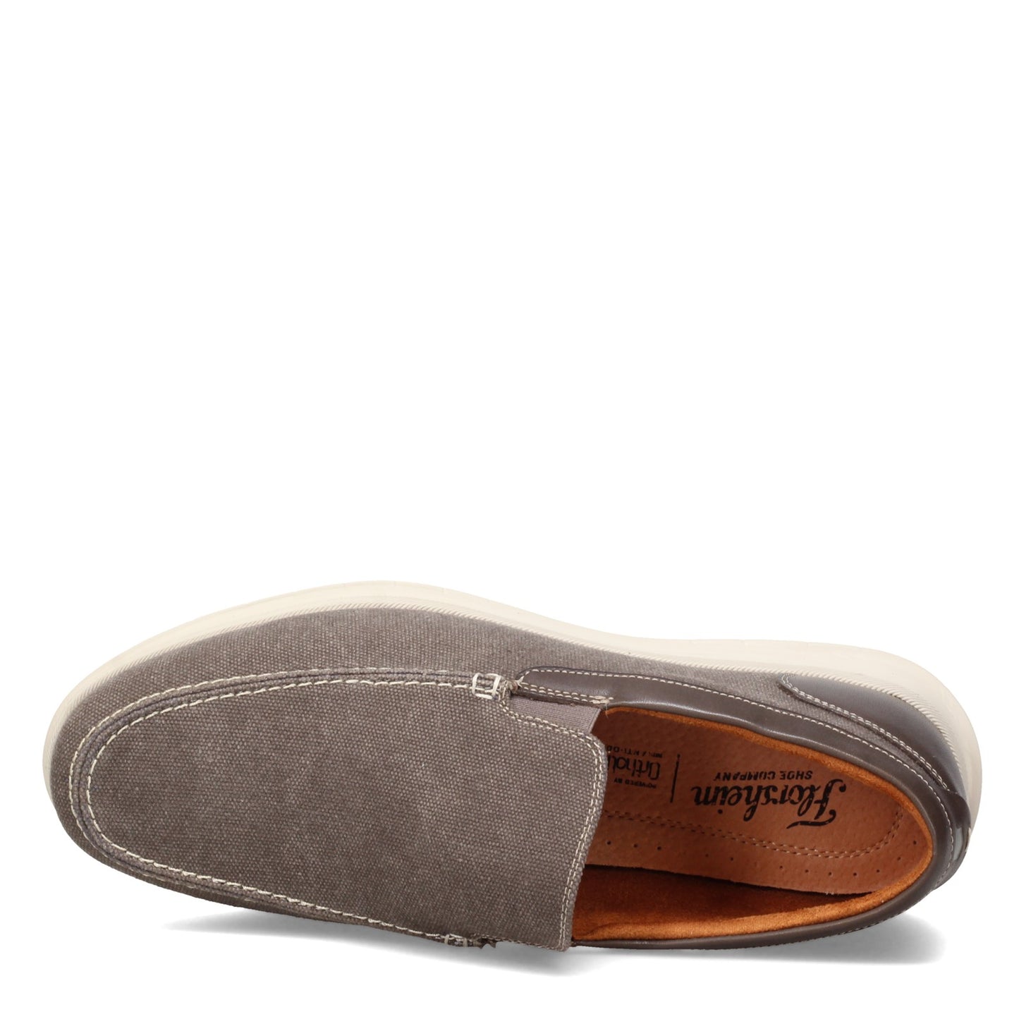 Peltz Shoes  Men's Florsheim Montigo Venetian Loafer GRAY 13380-020