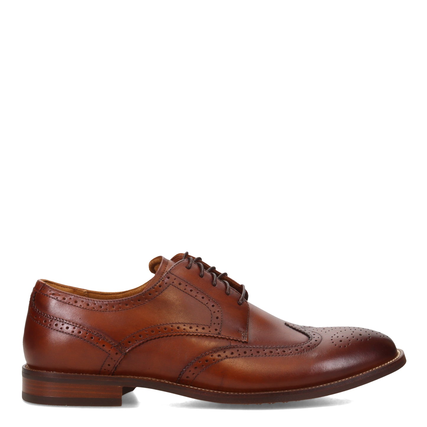Peltz Shoes  Men's Florsheim Rucci Wingtip Oxford COGNAC 13383-221