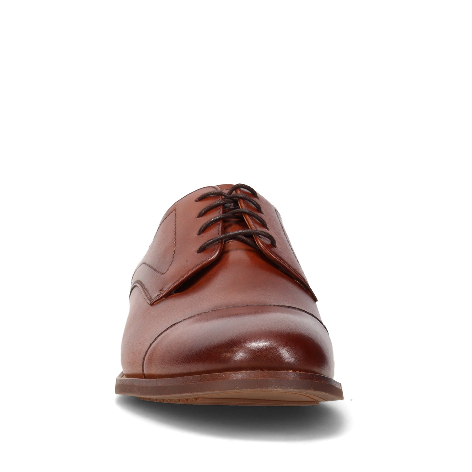 Peltz Shoes  Men's Florsheim Rucci Cap Toe Oxford COGNAC 13384-221