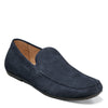 Peltz Shoes  Men's Florsheim Talladega Venetian Loafer NAVY SUEDE 13387-415