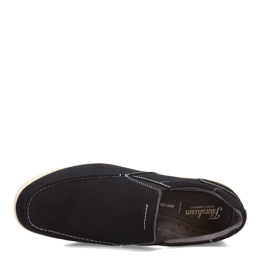 Men's Florsheim Lakeside Canvas Moc Slip On BLACK 13401-001