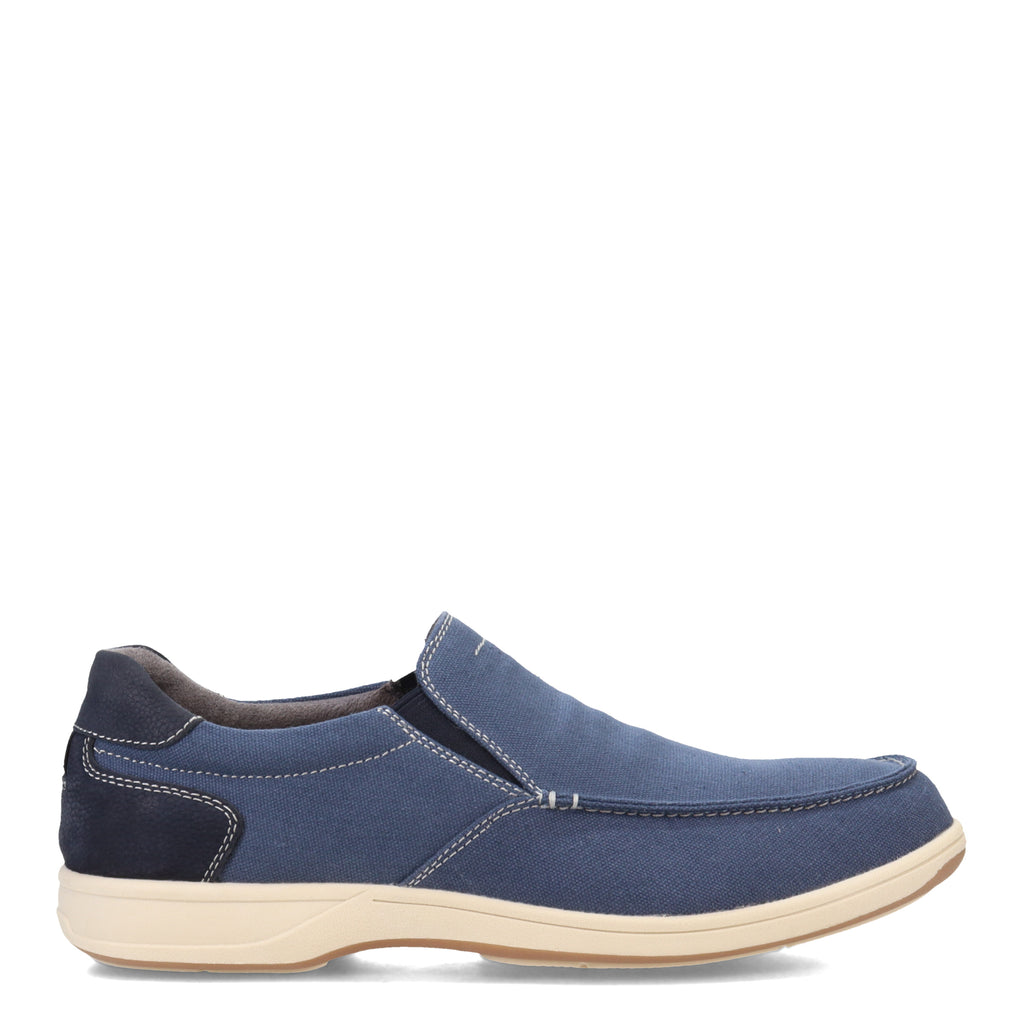 Men's Florsheim Lakeside Canvas Moc Slip On NAVY 13401-410