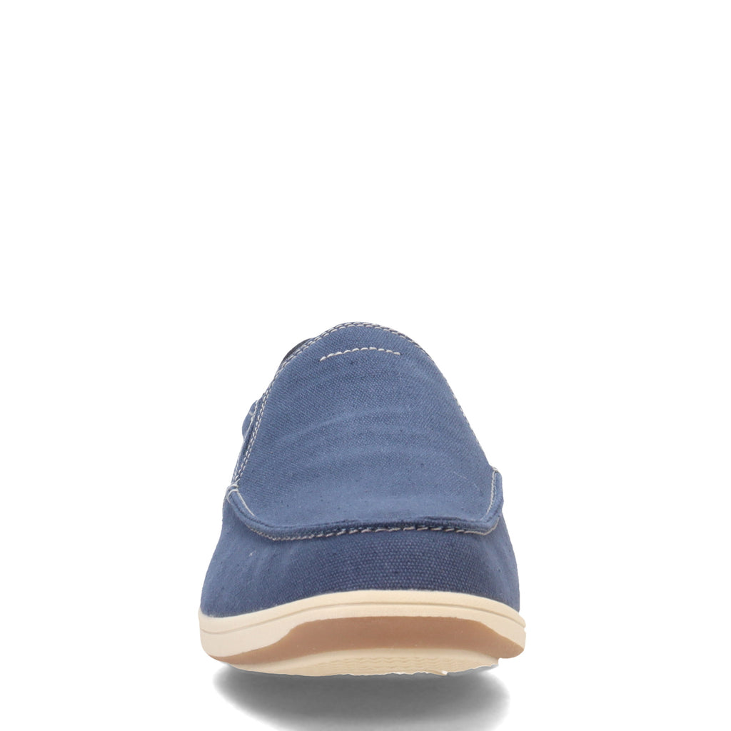Men's Florsheim Lakeside Canvas Moc Slip On NAVY 13401-410