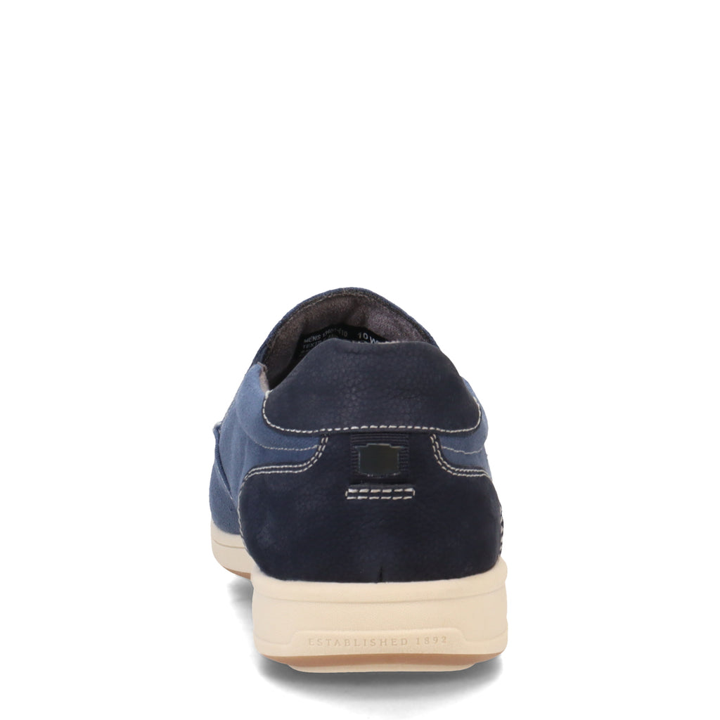 Men's Florsheim Lakeside Canvas Moc Slip On NAVY 13401-410