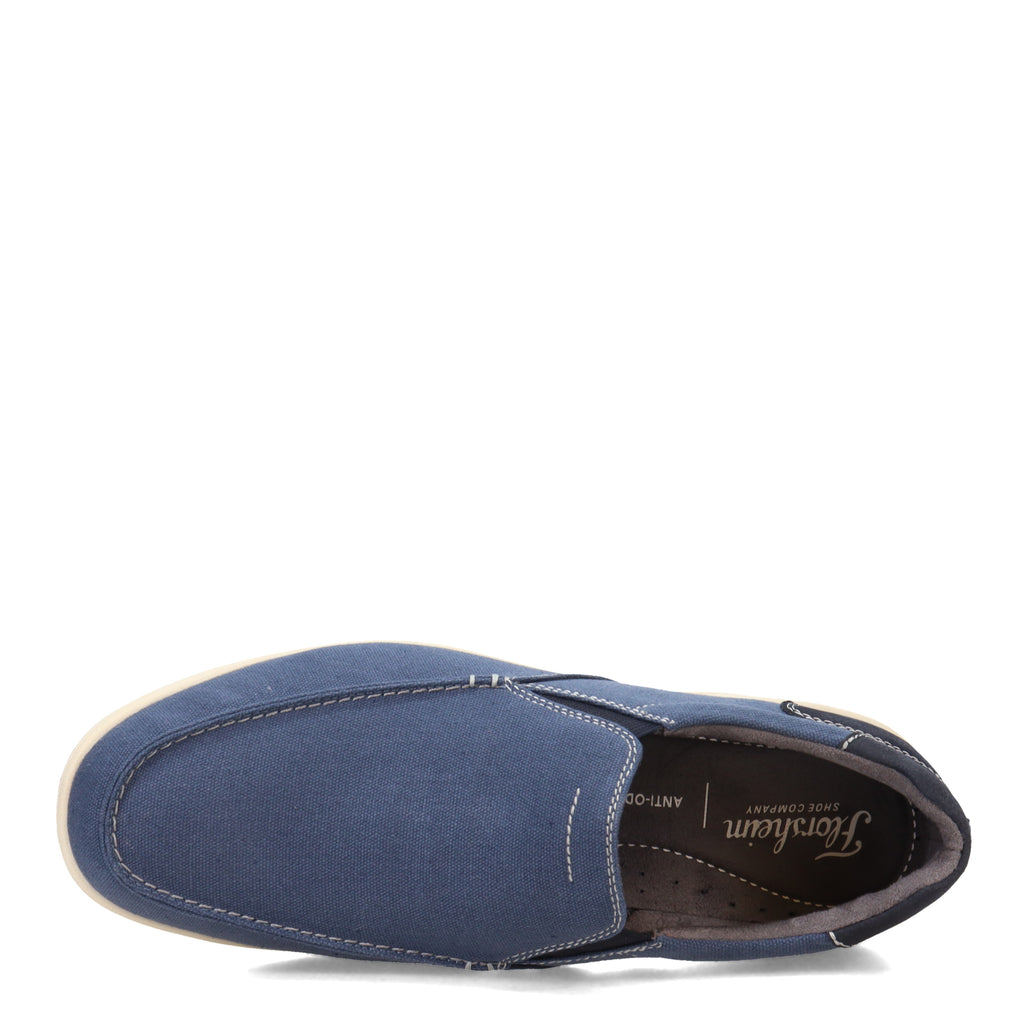 Men's Florsheim Lakeside Canvas Moc Slip On NAVY 13401-410
