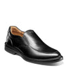 Peltz Shoes  Men's Florsheim Norwalk Moc Toe Slip-On BLACK 13404-001