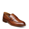 Peltz Shoes  Men's Florsheim Rucci Moc Toe Penny Loafer Cognac Smooth 13409-221