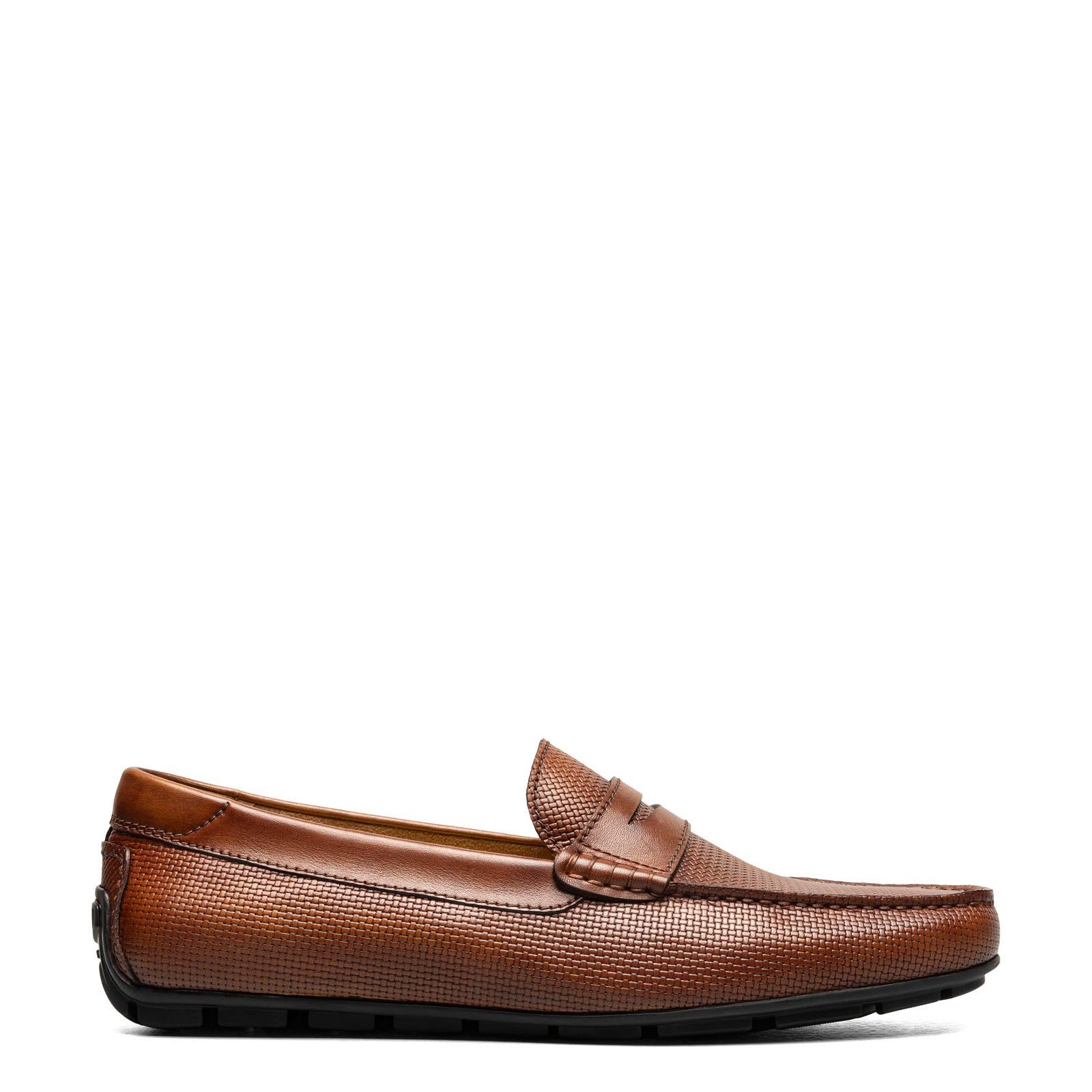Florsheim Motor Moc Toe Penny Driver 11.5 Men's Cognac