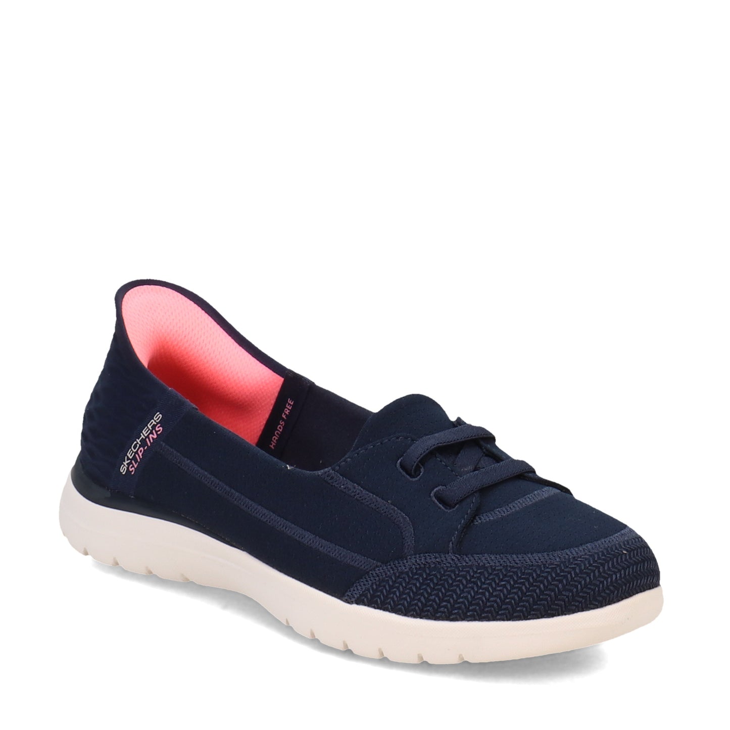 Peltz Shoes  Women's Skechers Slip-ins: On-the-GO Flex - Top Notch Slip-On NAVY 136543-NVY