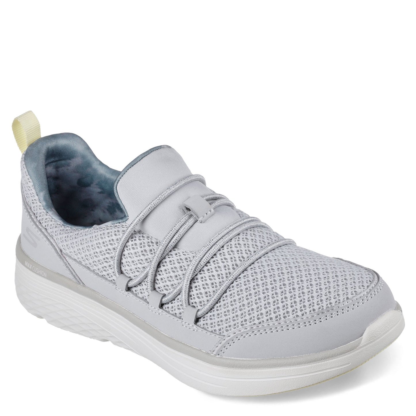 Peltz Shoes  Women's Skechers Max Cushioning Lite - Soaring Skies Sneaker GREY LIGHT 136739-LTGY