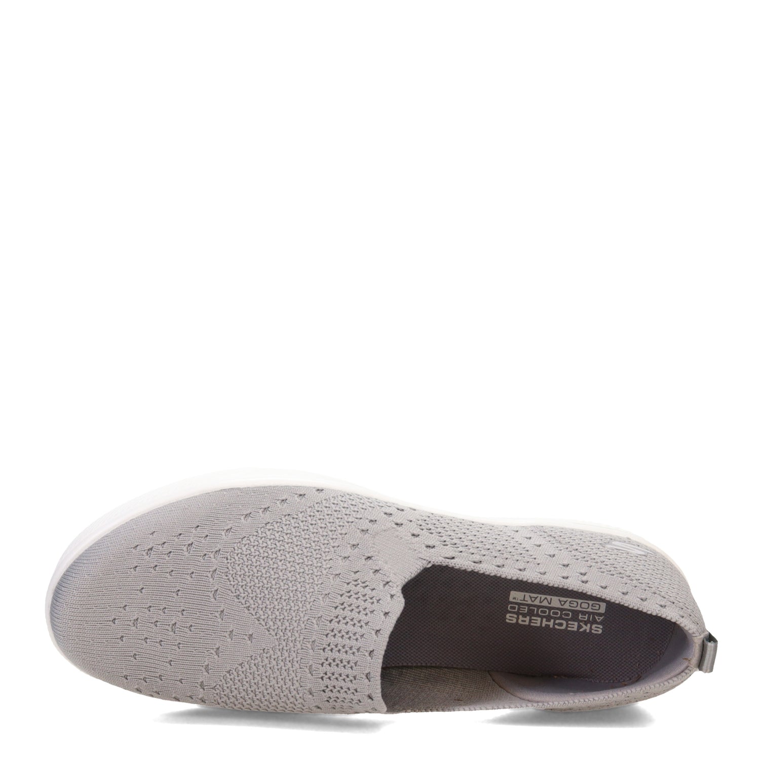 Peltz Shoes  Women's Skechers Hyper Vulc - Refined Slip-On GREY 136832-GRY